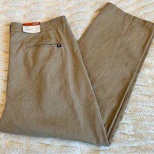 NWT Houston White x Target Beige Tailored Chino Pants Wide Leg Men’s Size 40x30